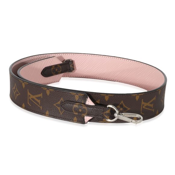 Louis Vuitton Monogram Canvas Pink Epi Bandouliere Strap - Picture 1 of 3